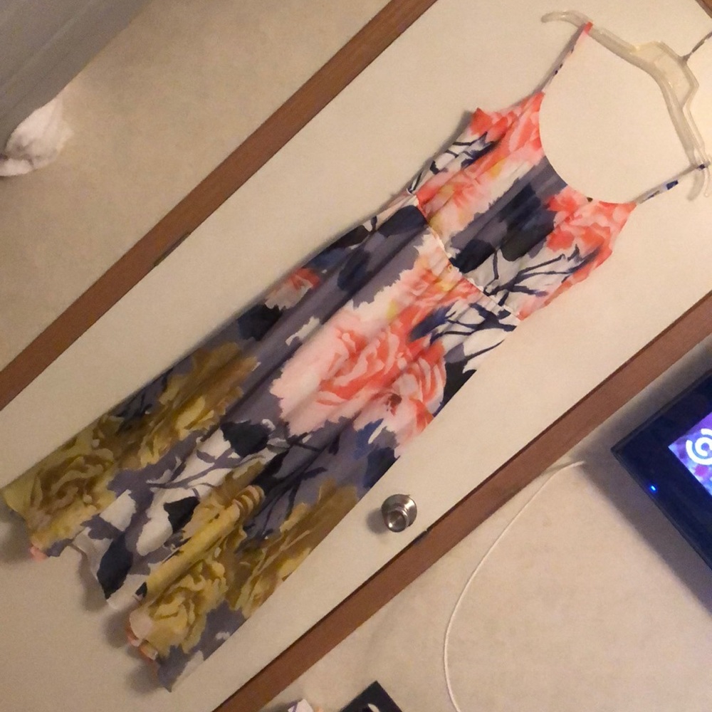 Floral maxi dress